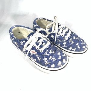 Blue Snoopy Vans